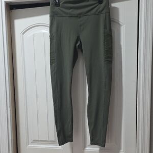 Fabletics Olive Green Leggings Powerhold